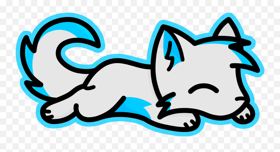 Geometrydash - Automotive Decal Emoji,Sleeping Cat Emoji