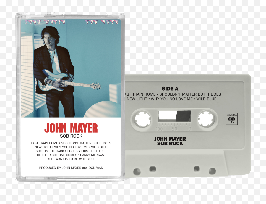 Sob Rock Light Gray Cassette - Sob Rock John Mayer Emoji,Rock & Roll Hand Emoji