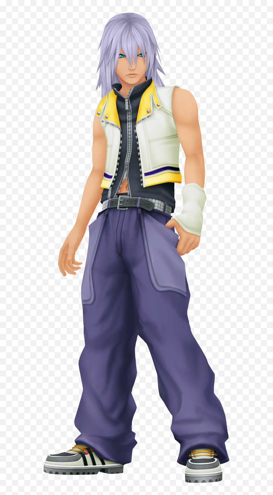 Riku - Kingdom Hearts Insider Kingdom Hearts 2 Riku Cosplay Emoji,Emoji Sleeping Pants