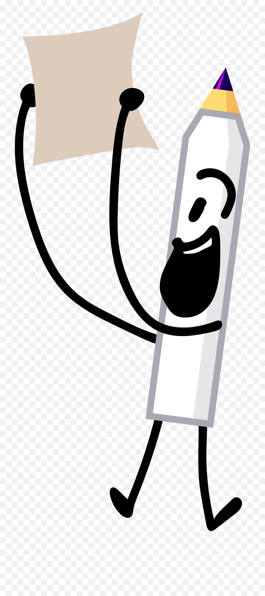 Pen Battle For Dream Island Wiki Fandom - Bfb Uncapped Pen Asset Emoji,No Cap Emoji