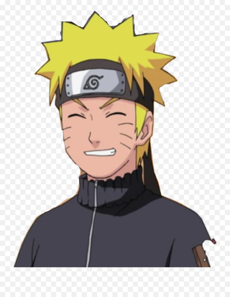 Naruto Uzumaki Smile Anime Sticker By - Naruto Smiles Transparent Background Emoji,Naruto Emojis
