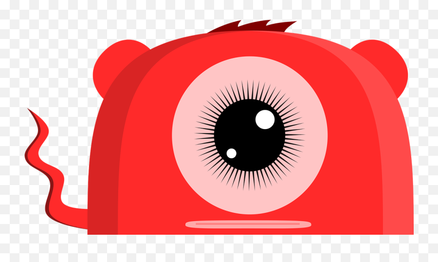 Cute Family Cute Monster Red Png Picpng - London Underground Emoji,Boo And Buddy Emoticons Download