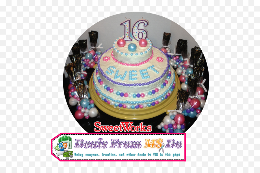 Sweet Sixteen Birthday Cake Tutorial - Cake Decorating Supply Emoji,Sweet6 Emotion Tutoria