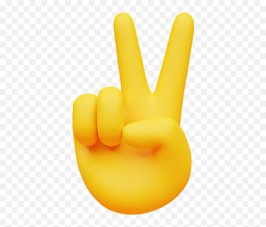 Telegram Sticker 45 From Collection Craftwork Emoji - Sign Language,Four Finger Emojis