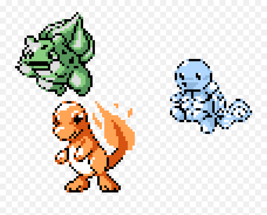 Pixel Art Gallery - Combat Pokemon Game Boy Emoji,Charmander Emojis