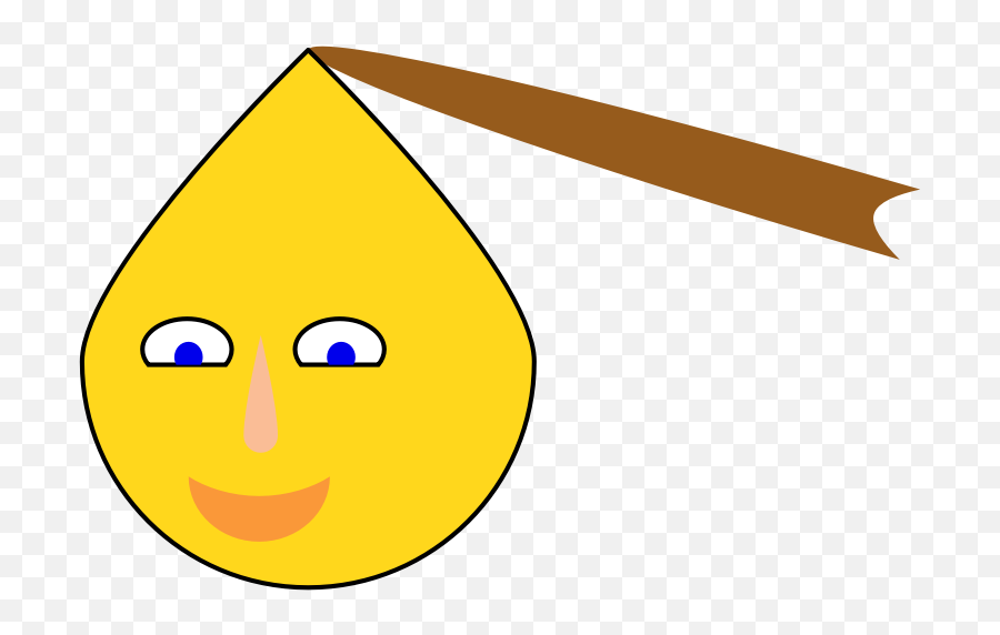 Squeezed Head - Openclipart Happy Emoji,Big Head Emoticon