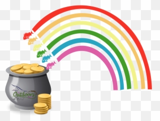 The Golden Rule Of Fishing - The Outdoors Quest Money In Pot Cartoon Emoji,One Piece Thinking Emoji