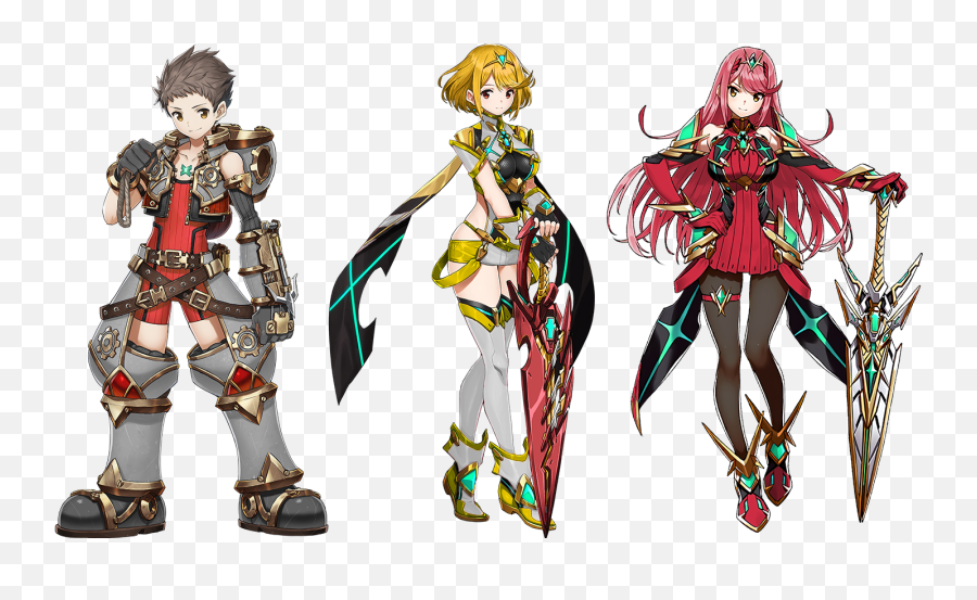 My Recolors For Rex In Smash 2 Prototype Rex Mythra - Style Xenoblade Chronicles 2 Render Emoji,Xenoblade Chronicles X Emotion Commontion