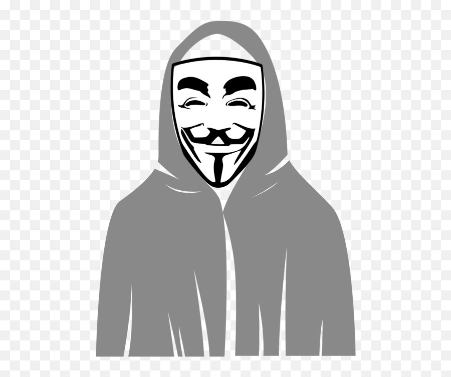 Anonymous Hacker Free Svg - Transparent Hacker Computer Icon Emoji,Emoticon Hacker