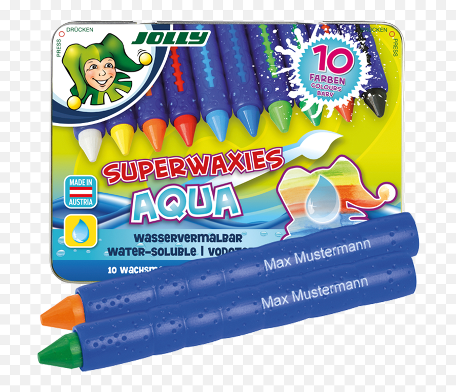 Superwaxies Aqua 10 Colours - Jolly Shop Emoji,Emojis Vrayon