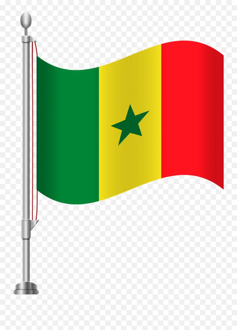 Senegal Flag Png Clip Art Emoji,Emoji Kroean Flag