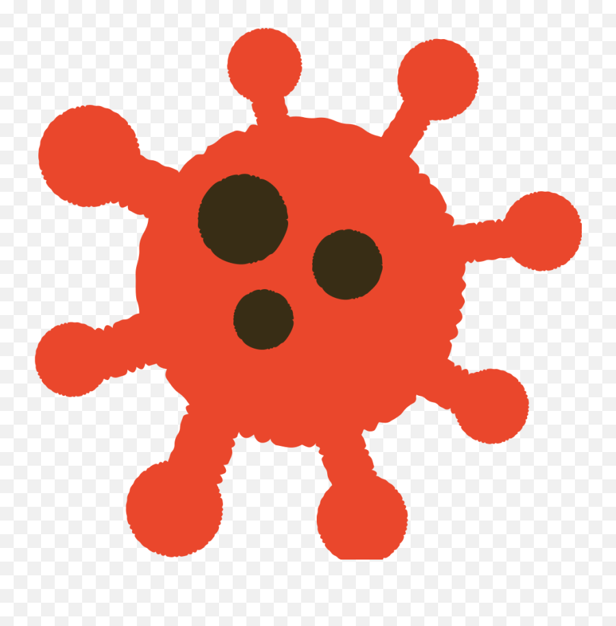 Coronavirus Molecule Illustration In Png Svg Emoji,Emoji Molecule