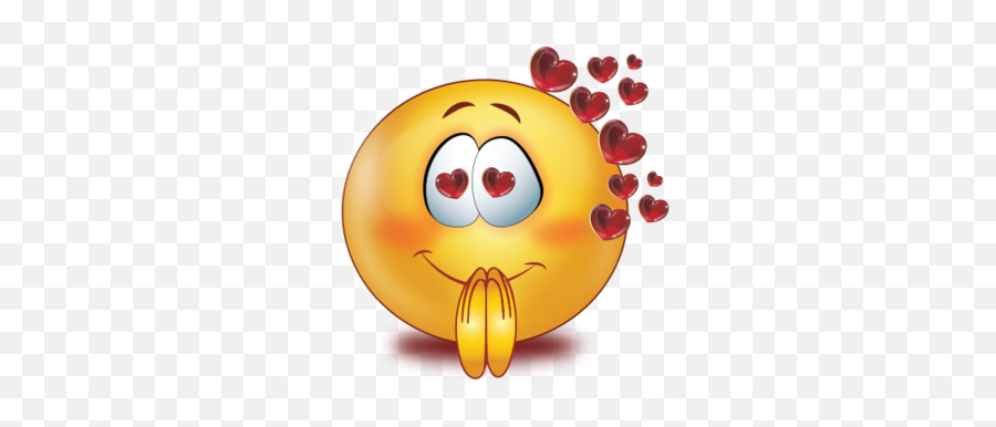 Loving Eyes With Red Glossy Flying Heart Emoji - Loving Eyes Emoji,Wide Eyes Emoji