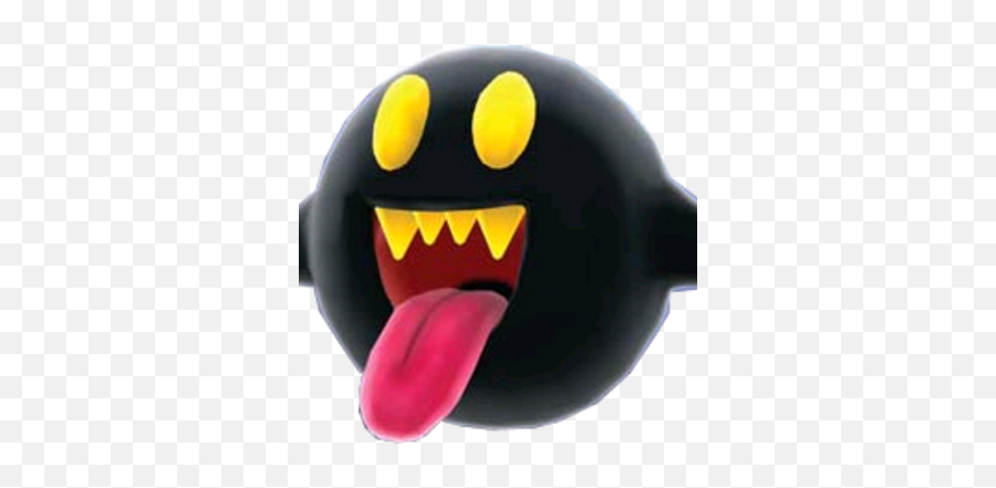 Bomb Boo - Super Mario Galaxy 2 Bomb Boo Emoji,Teehee Emoticon