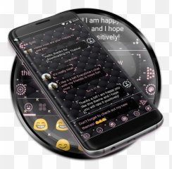 Sms Messages Jewel Pink Theme For - Green App Themes Emoji,Jewel Emoji