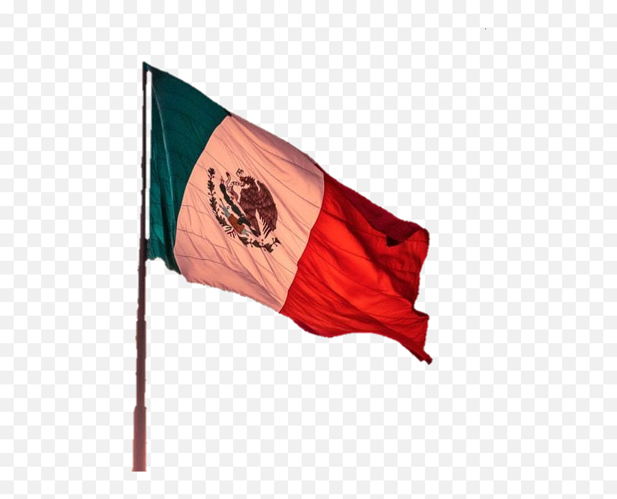 Bandera Mexico Flags Melesao Sticker - Flagpole Emoji,Mexican Flag Emoji Png