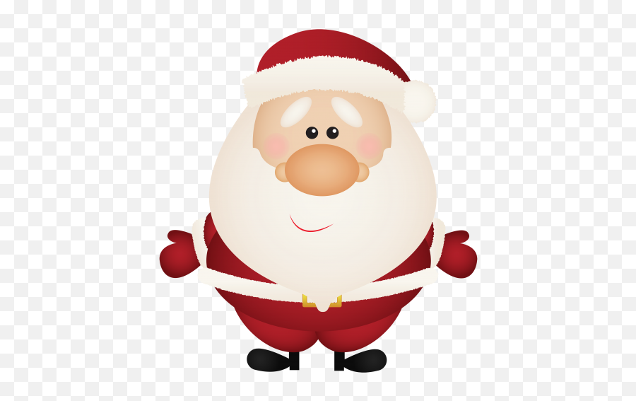Santa Claus Cartoon Png Clipart The - Transparent Santa Claus Cartoon Png Emoji,Facebook Santa Claus Emoticon
