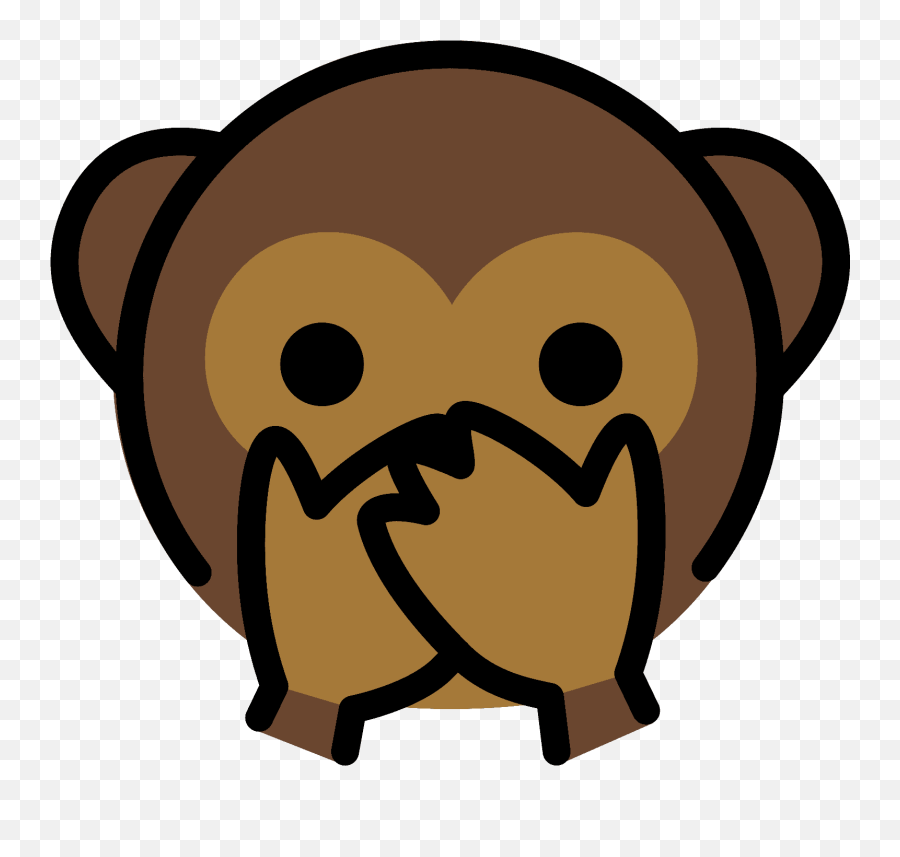 Speak - Noevil Monkey Emoji Clipart Free Download Café Agape,Evil Emoji