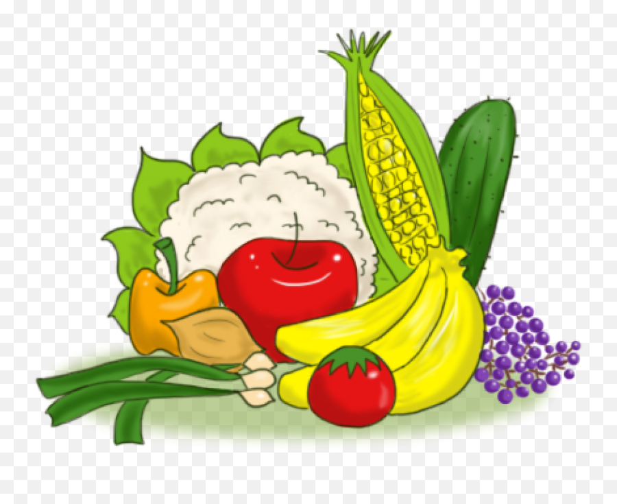 The Good Food Box - Good Food Picture Cartoon Clipart Full Cartoon Transparent Healthy Food Emoji,Find The Emoji In Food
