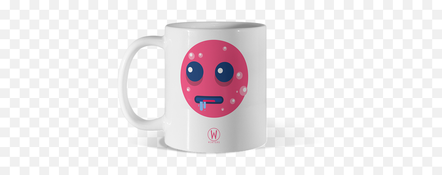 Cute Mugs Design By Humans Page 30 - Magic Mug Emoji,Flowery Emoticon