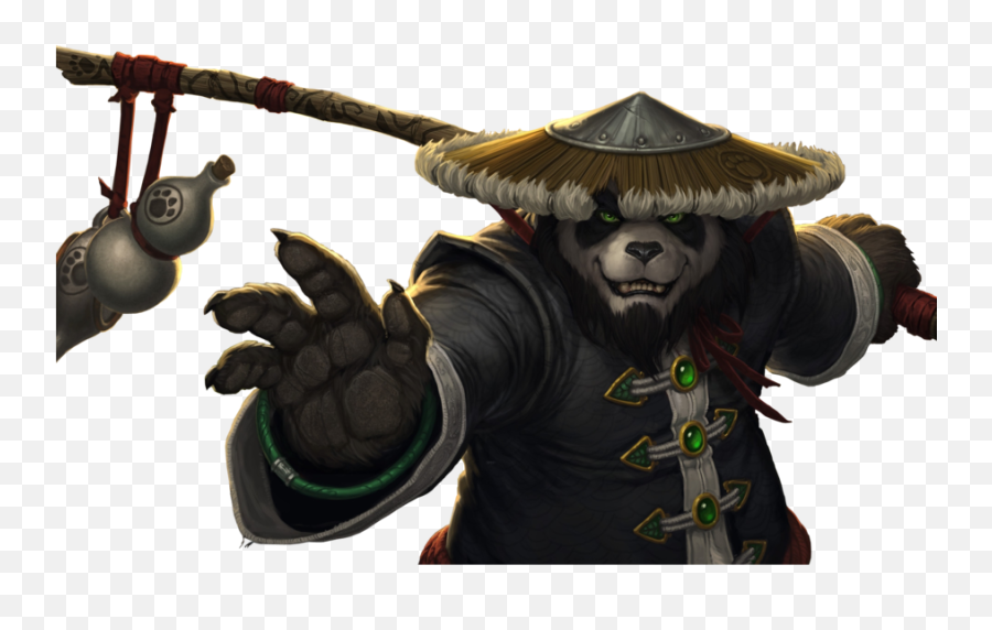 The Good The Bad And The Downright - Panda World Of Warcraft Emoji,Leeroy Jenkins Emoji