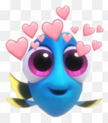Figurinhas De Desenhos Animados - Sticker Dory Emoji,Desenho De Emoticon Chorando Para Colorir