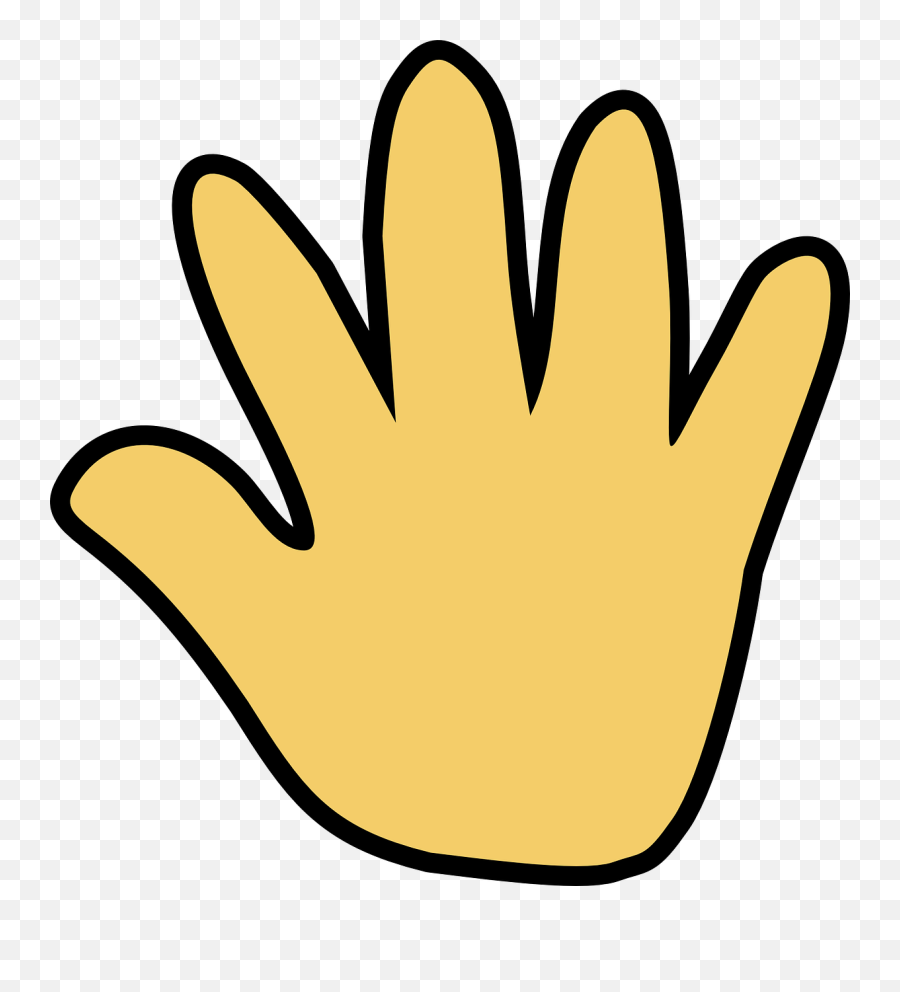 Hand Waving Emoji Round Green Public - Tan Hand Clipart,Hand Wave Emoji