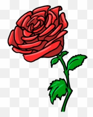 Rose Clipart Flower Art Images - Rose Flower Cartoon Png Emoji,Facebook Emojis Rose