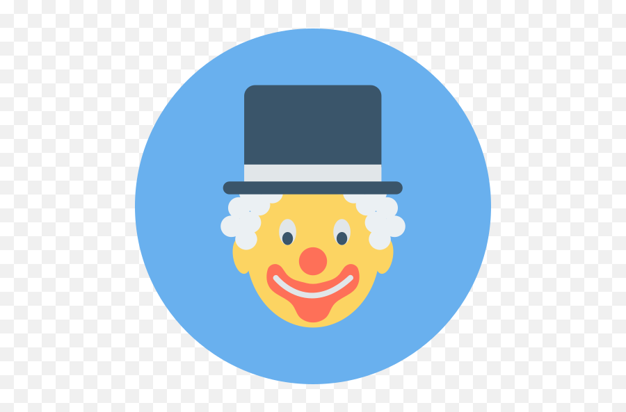 Clown - Free Birthday And Party Icons Happy Emoji,Facebook Party Hat Emoticon