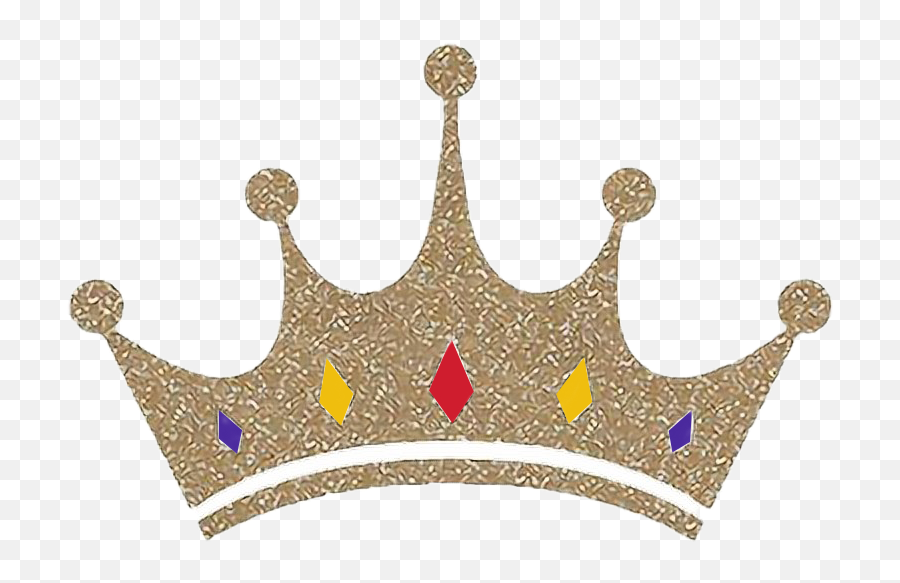 Princess Qween King Crown Tiara Sticker - Clipart Gold Queen Crown Emoji,Qween Emoji