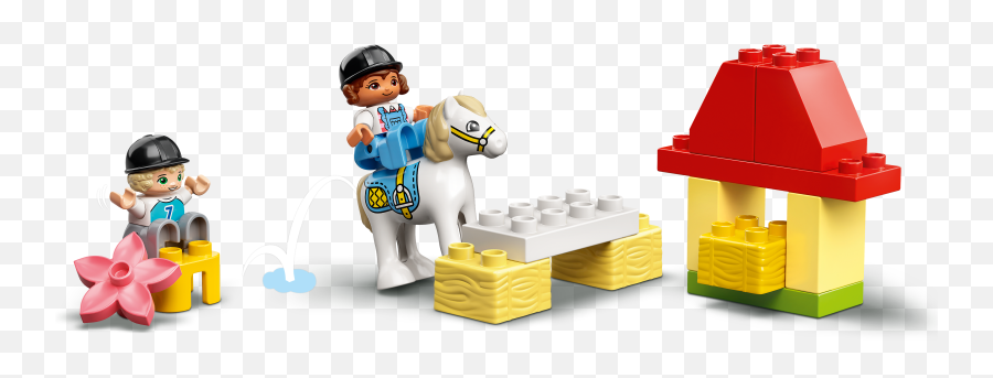 Horse Stable And Pony Care 10951 - Lego 10950 Duplo Farm Tractor Animal Care Emoji,Lego Sets Your Emotions Area Giving Hand With You