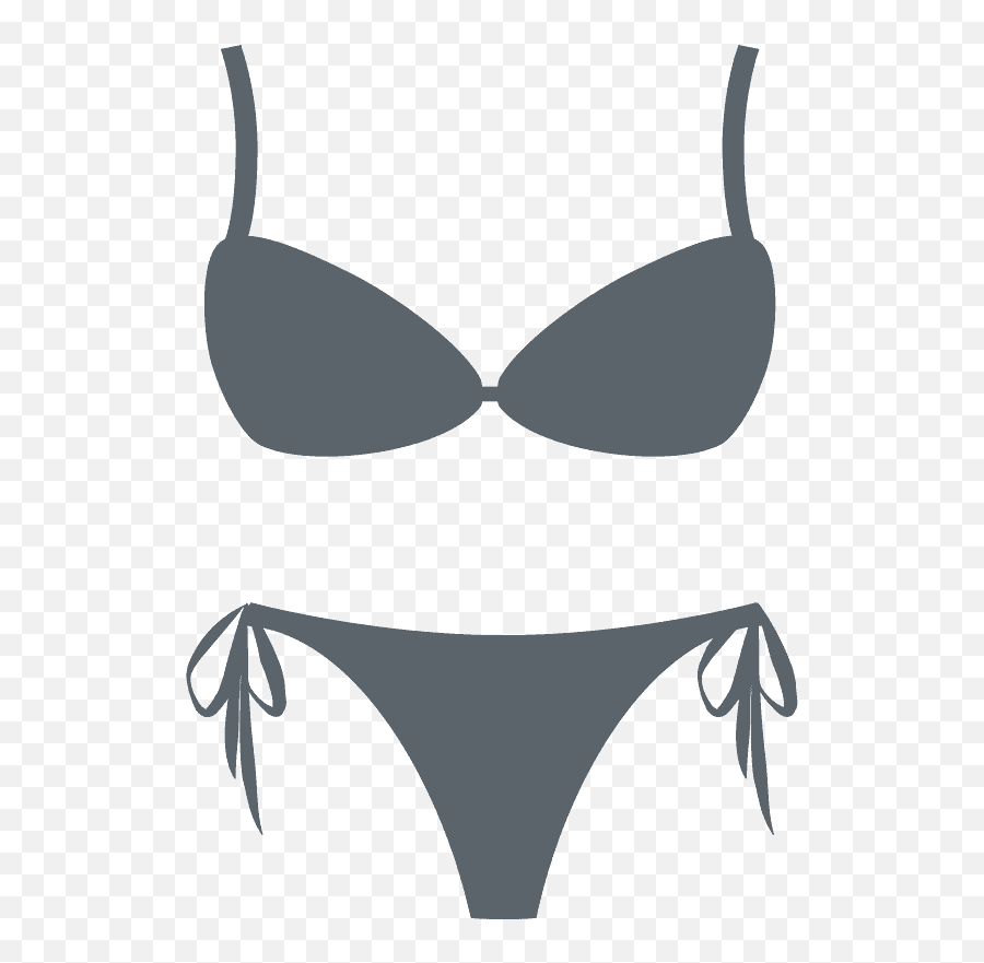 Bikini - Bikini Emoticon Emoji,Emoji Bra