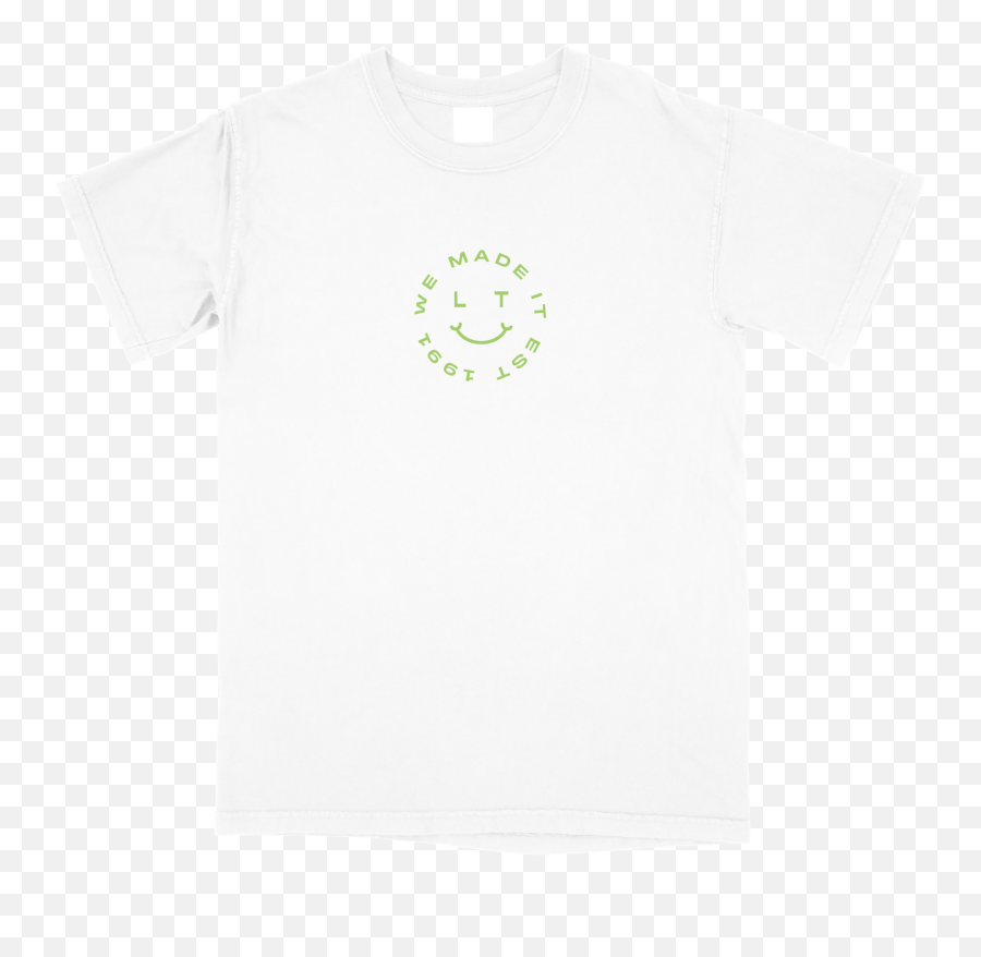 We Made It Comfort Colors T - Short Sleeve Emoji,\( Ö )/ Emoticon