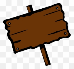 Wooden Signboard Clipart - Woodern Sign Bord Png Emoji,Christian Emoticons For Lg V30