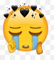 Sad Emoji Sademoji Cute Sticker - Happy,Cute Sad Emoticon Text