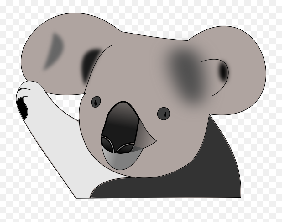 Koala Emoji - Gambar Kartun Koala Lucu Transparent Png Koala Cartoon Fond Transparent,Koala Emoji Png