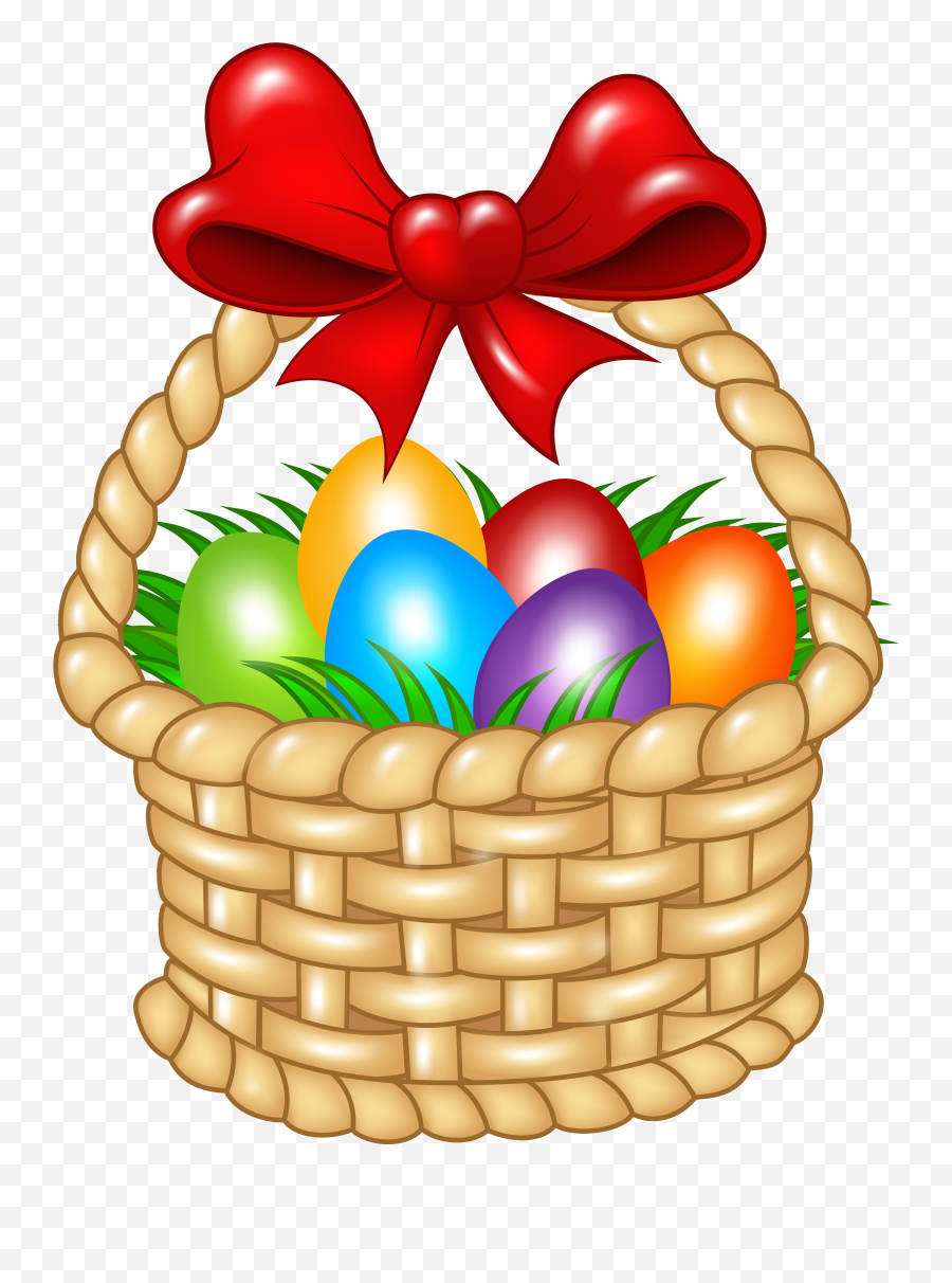 Easter Basket Transparent Png Clip Art Emoji,Easter Basket Emoji