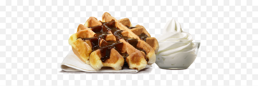 Belgian Waffle Png Transparent Image - Burger King Waffles Dessert Emoji,Breakfast Waffle Emojis