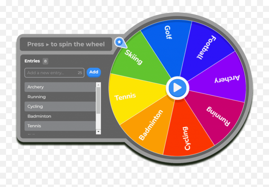 Spinner Wheel - The Best Random Picker Wheel In 2021 Ahaslides Language Emoji,Archery Emojis