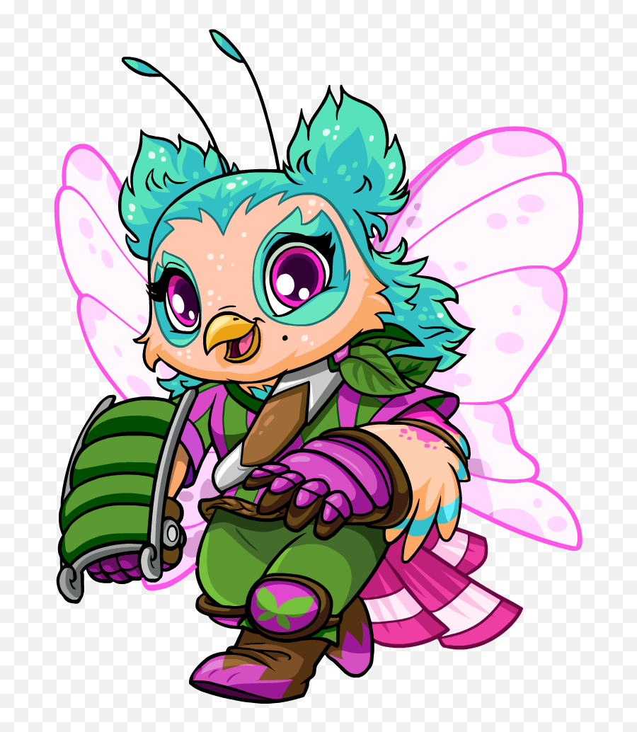 Whimsi Dia Joins Team Faerieland Emoji,Bgc Emoticon Neopets