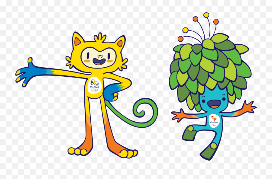 Vinicius And Tom - Rio 2016 Mascot Emoji,Mascot Mariah Emotions