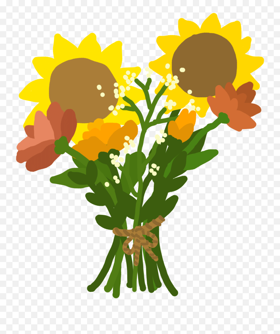 Happy Flower Sticker For Ios Android Giphy Clip Art - Cloudygif Transparent Flower Bouquet Gif Emoji,Taurus Emoji
