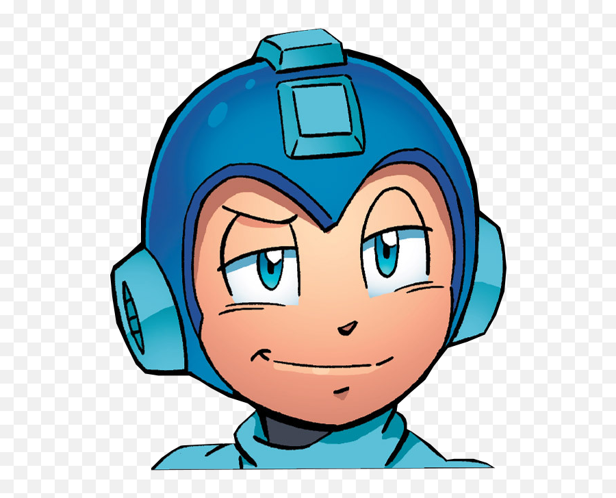 What Happened Between Mega Man Classic - Megaman Smug Png Emoji,Emotions Megaman