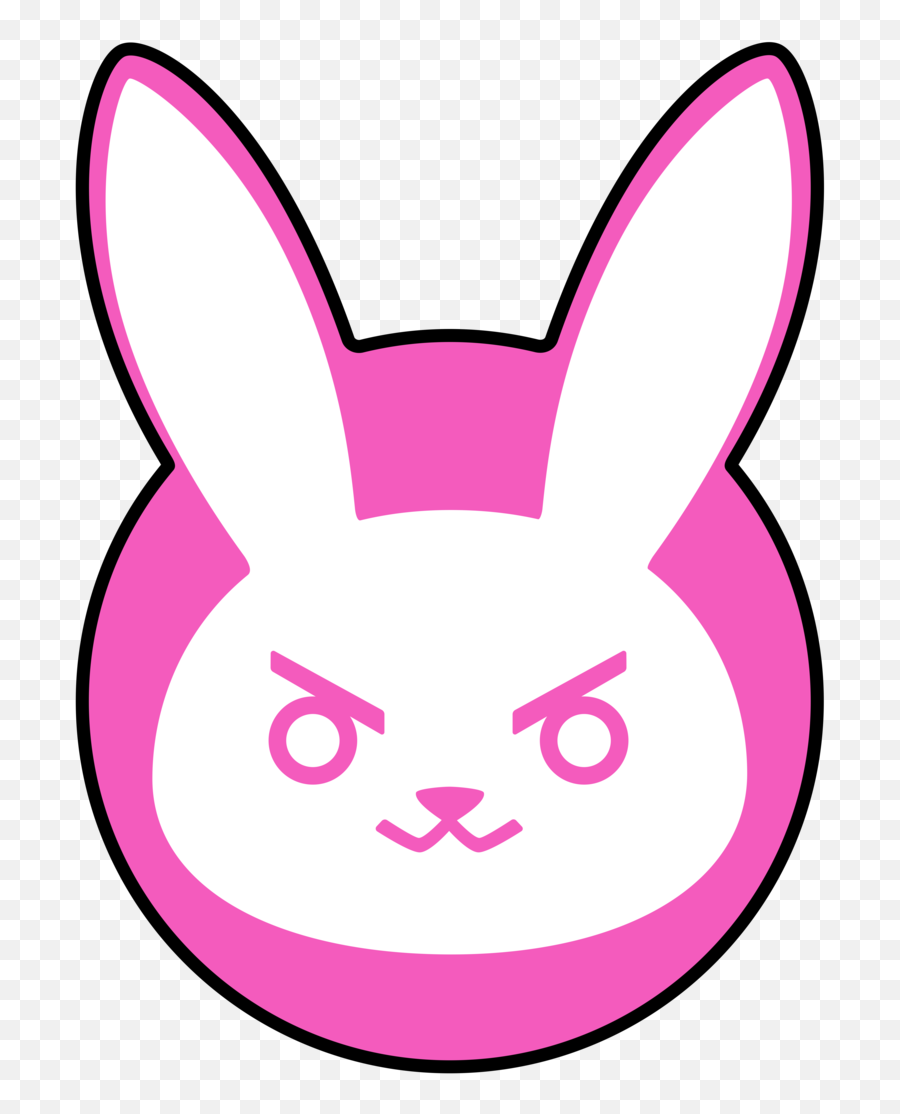 Pink - Free Icon Library D Va Logo Emoji,Unibrow Emoji