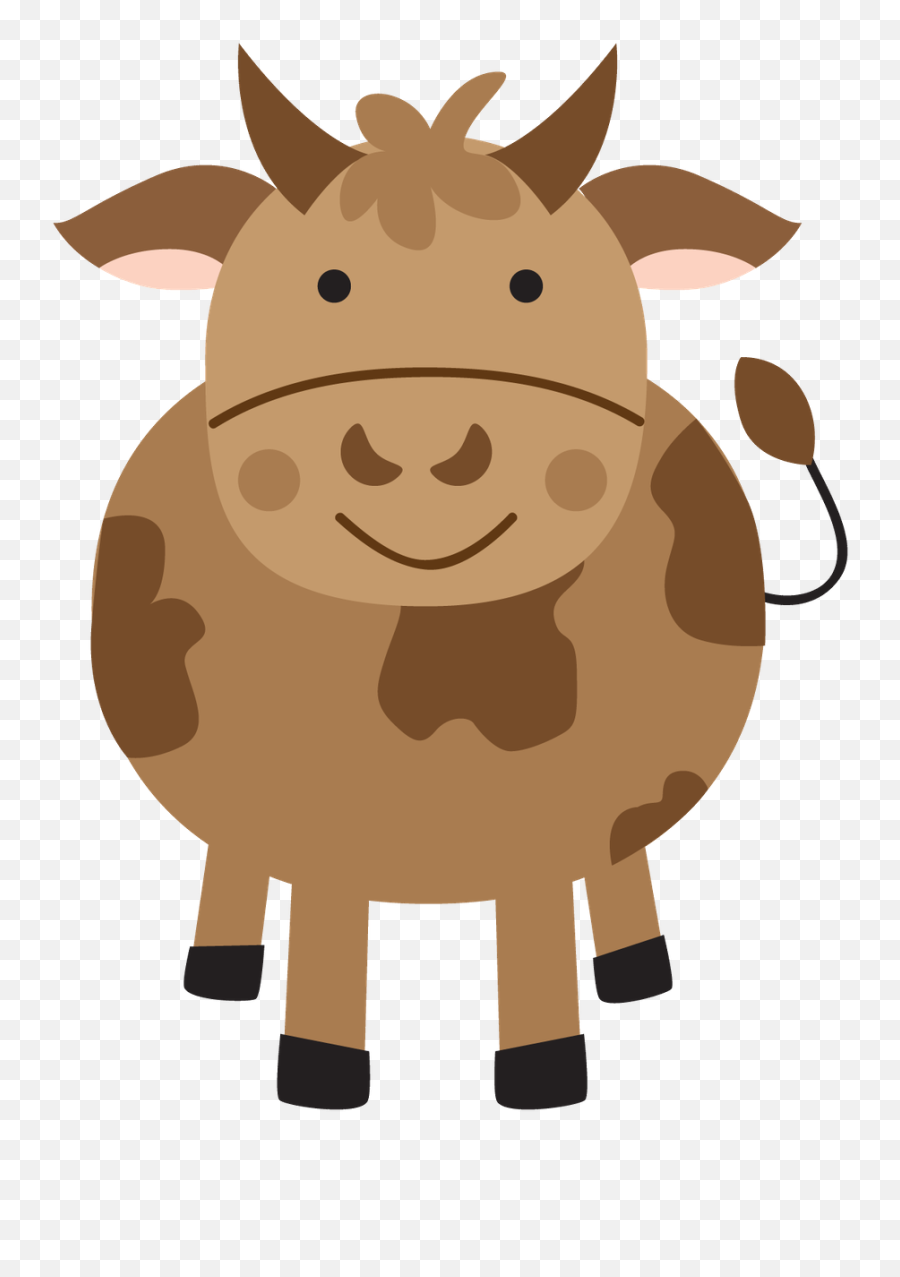 Farm Crafts Animal Clipart Cow Colour Emoji,Fazenda Emoji