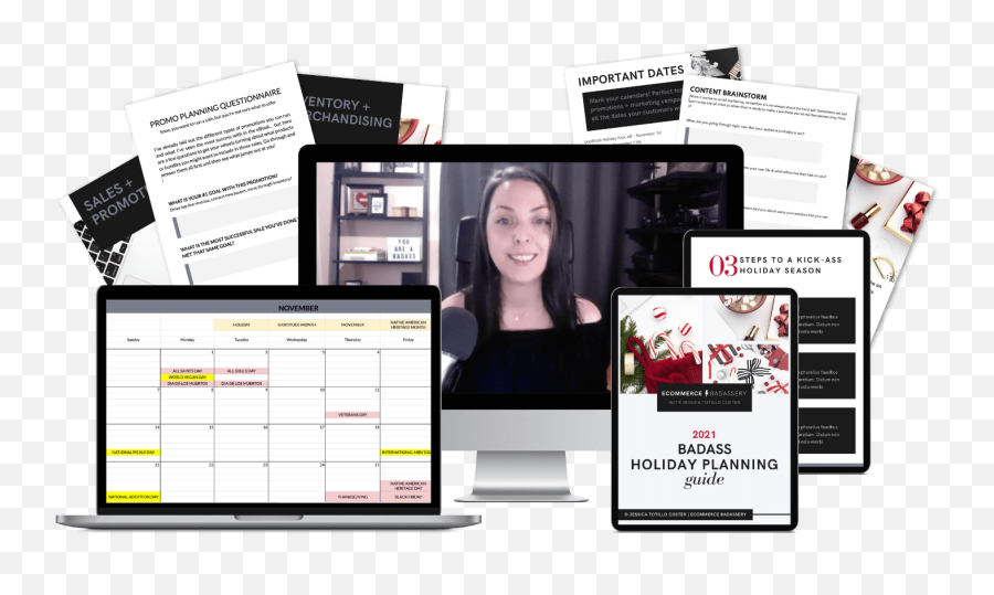 Ecommerce Holiday Planning Guide - Ecommerce Badassery Emoji,Jessica Day Showing Her Emotions
