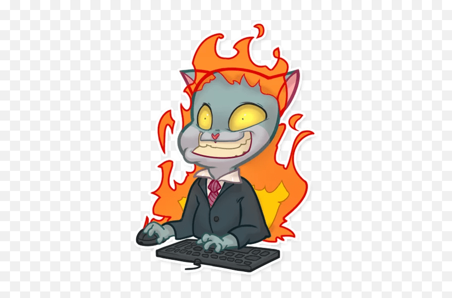 Fire Telegram Stickers Sticker Search Emoji,Facebook Emoticon Esquadrão Suicida