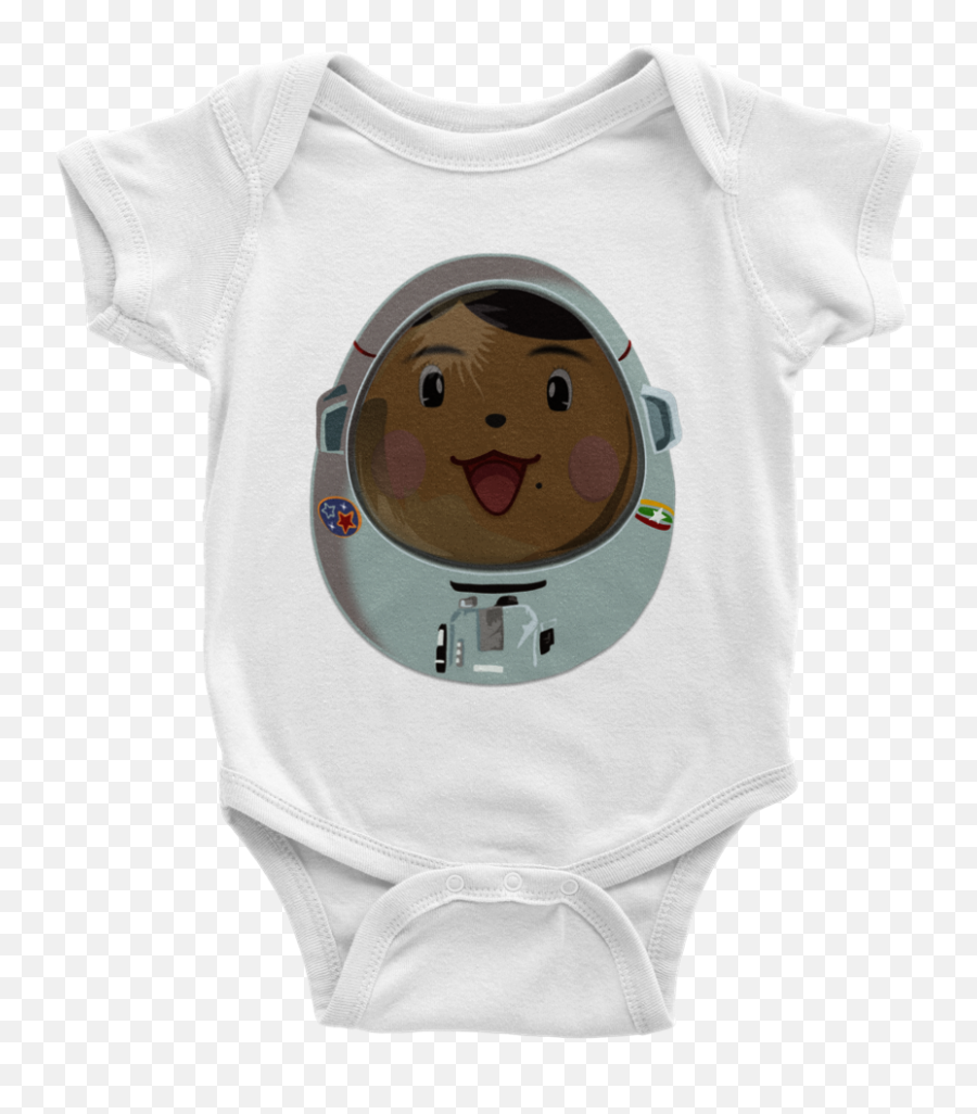 Pyit Taing Htaung Astronaut - Baby Short Sleeve Onesies Emoji,Sloth Emoji Png