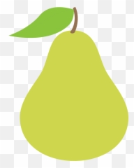 Pear Emoji Clipart - Pear Emoji,Pear Emoji