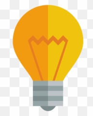 Light Bulb Icon Small U0026 Flat Iconset Paomedia - Vector Transparent Background Lightbulb Icon Emoji,Emoji Flashlight